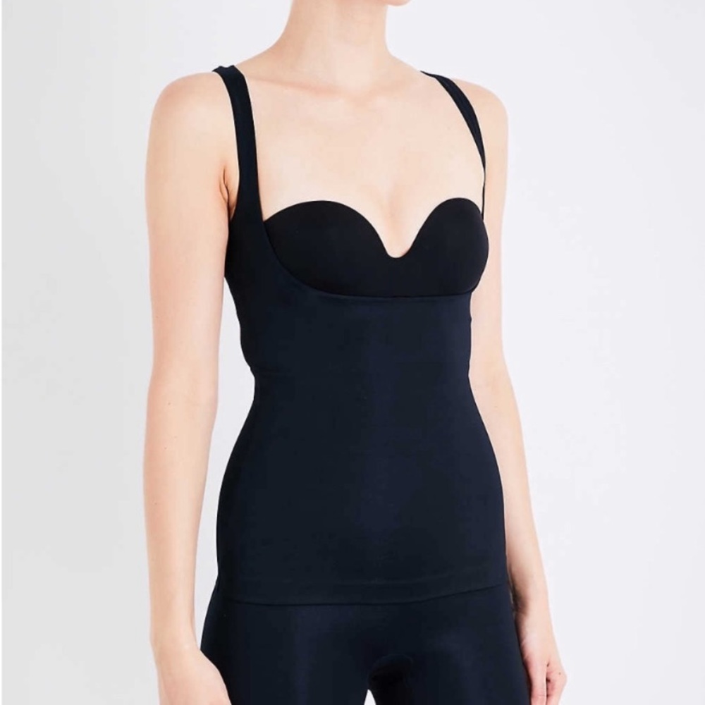 New Spanx Power Conceal-Her Open Bust Top S